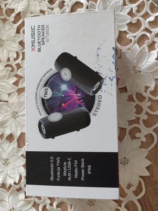 Głośnik wodoodporny 30W Xmusic bluetooth speaker BTS850K