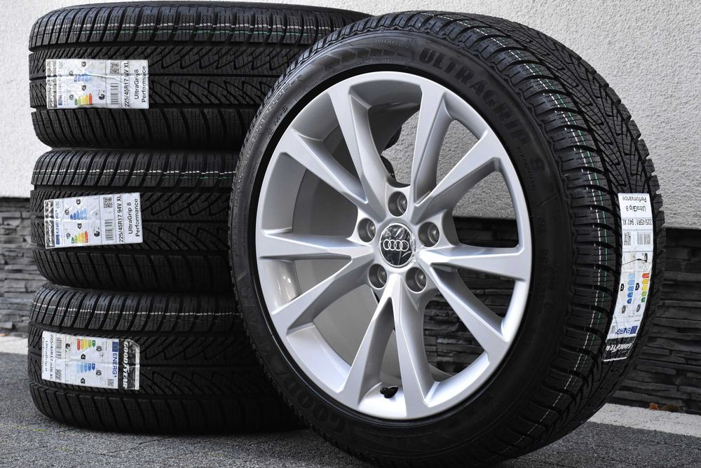 Koła zimowe OEM Audi A3 8Y0 8V0 17" NOWE Goodyear 2024r oryginał