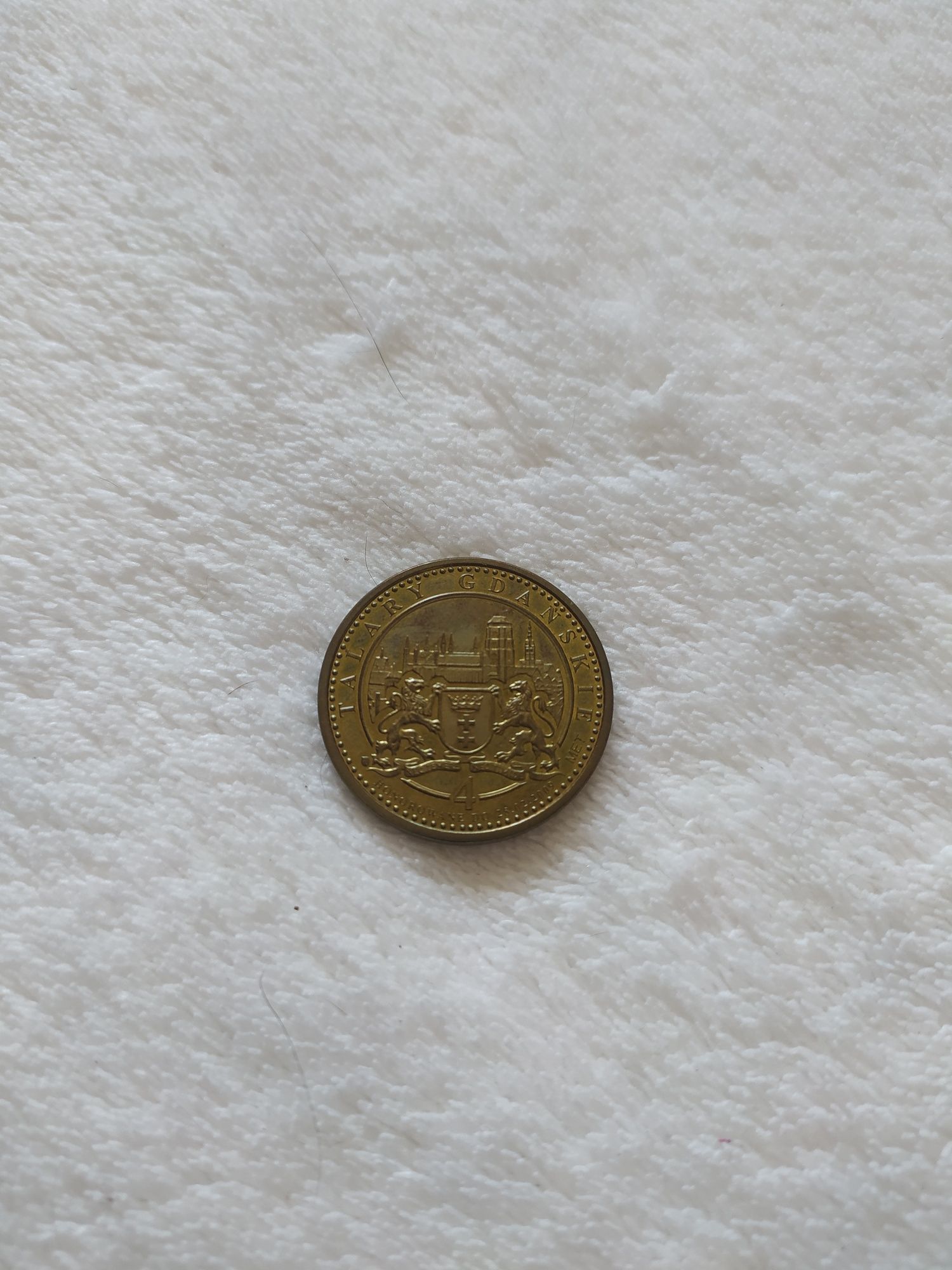 Moneta 4 talary gdańskie