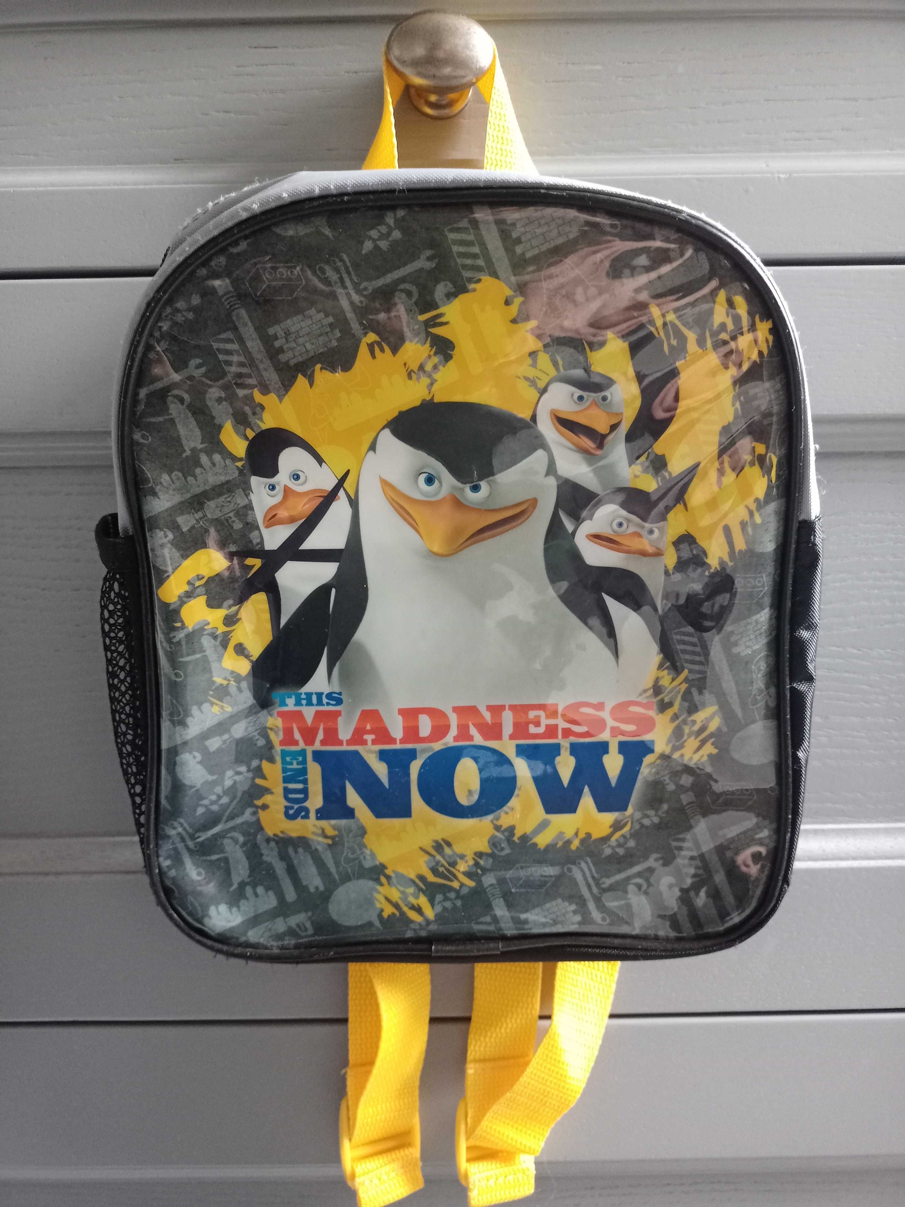 Plecak dla przedszkolaka Pingwiny z Madagaskaru