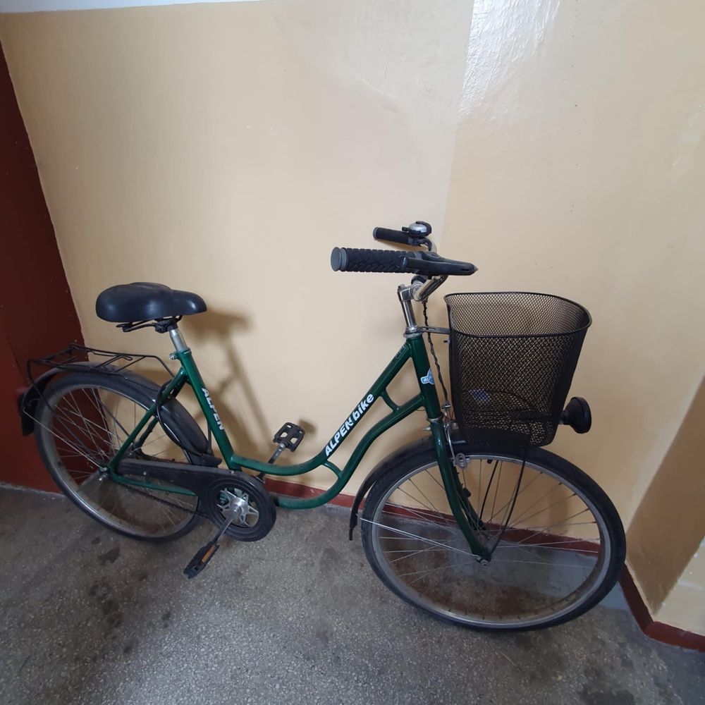 Rower Alpen bike 16’ używany do dojazdow do metra