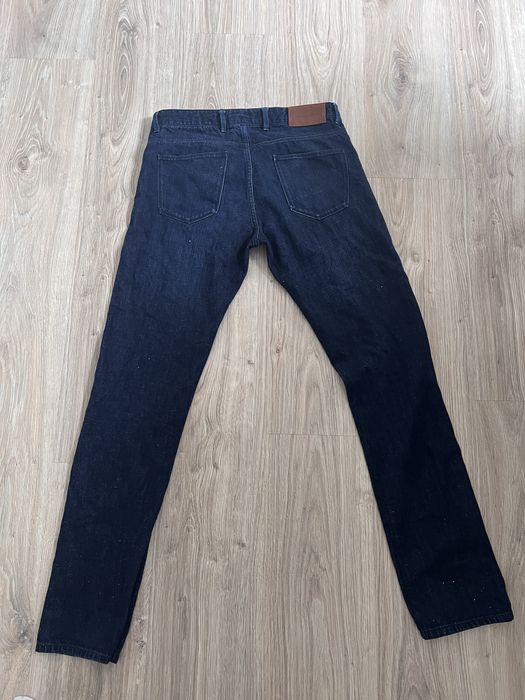 Massimo Dutti slim spodnie 40 granatowe meskie