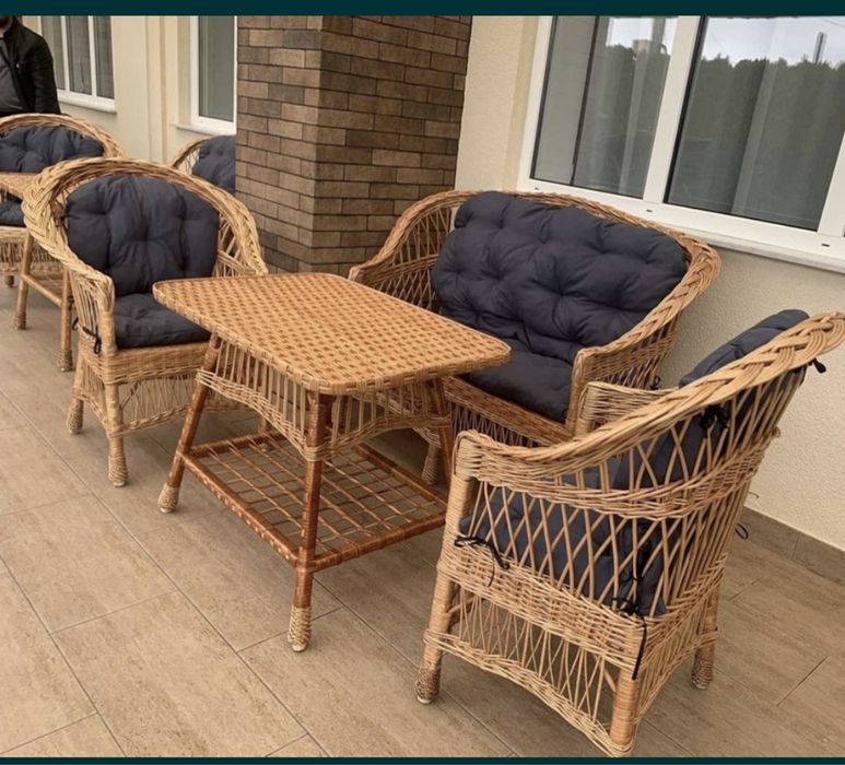 Подушки для уличной мебели Подушка на зав’язках садові комплекти кокон