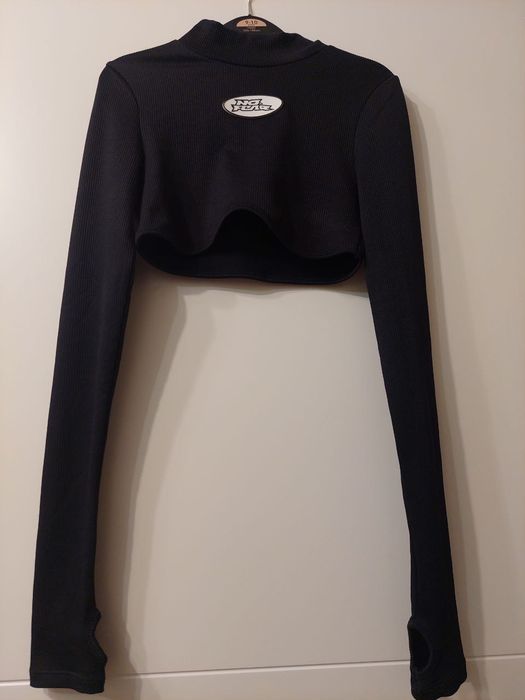 Вкорочений топ у2к  no fear x h&m