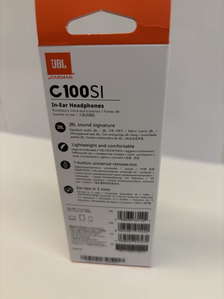 Słuchawki jbl harman New pro c100si