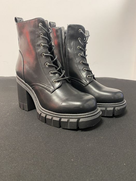 BATA Botki na platformie !Okazia