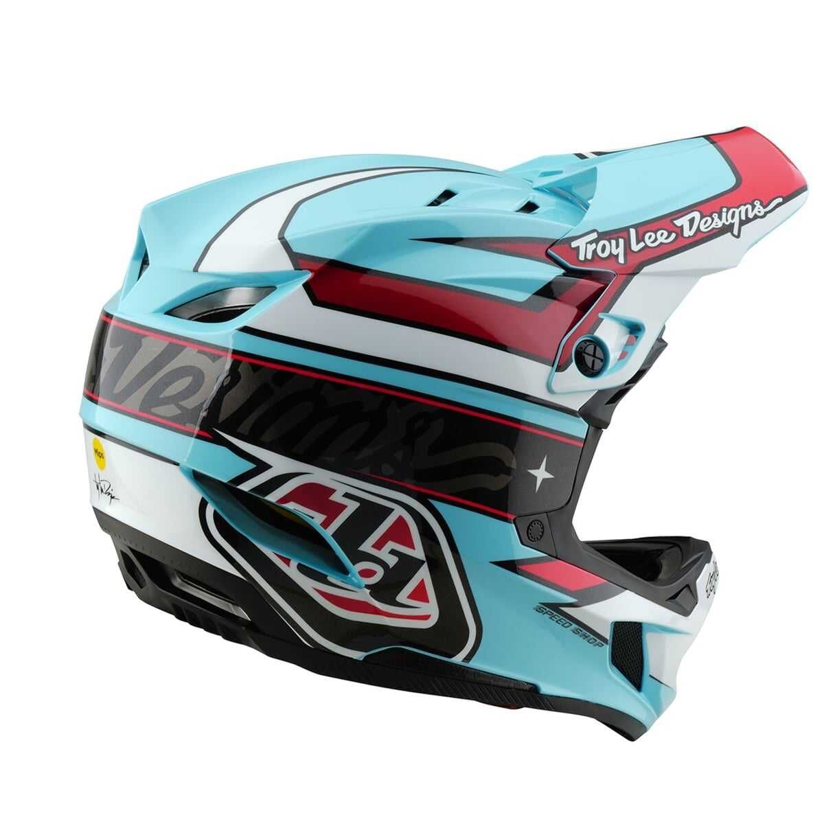 Kask Troy Lee Designs D4 Polyacrylite MIPS XS/S/M/L/XL