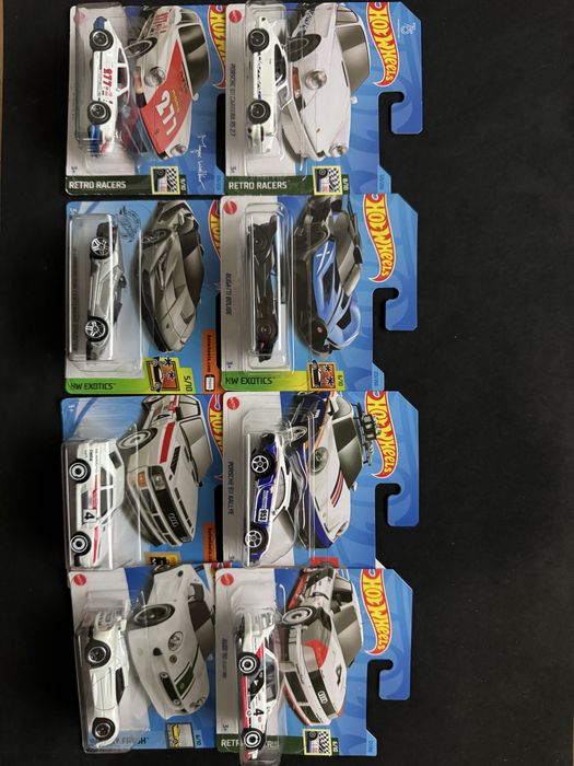 Hotwheels Porsches Audi