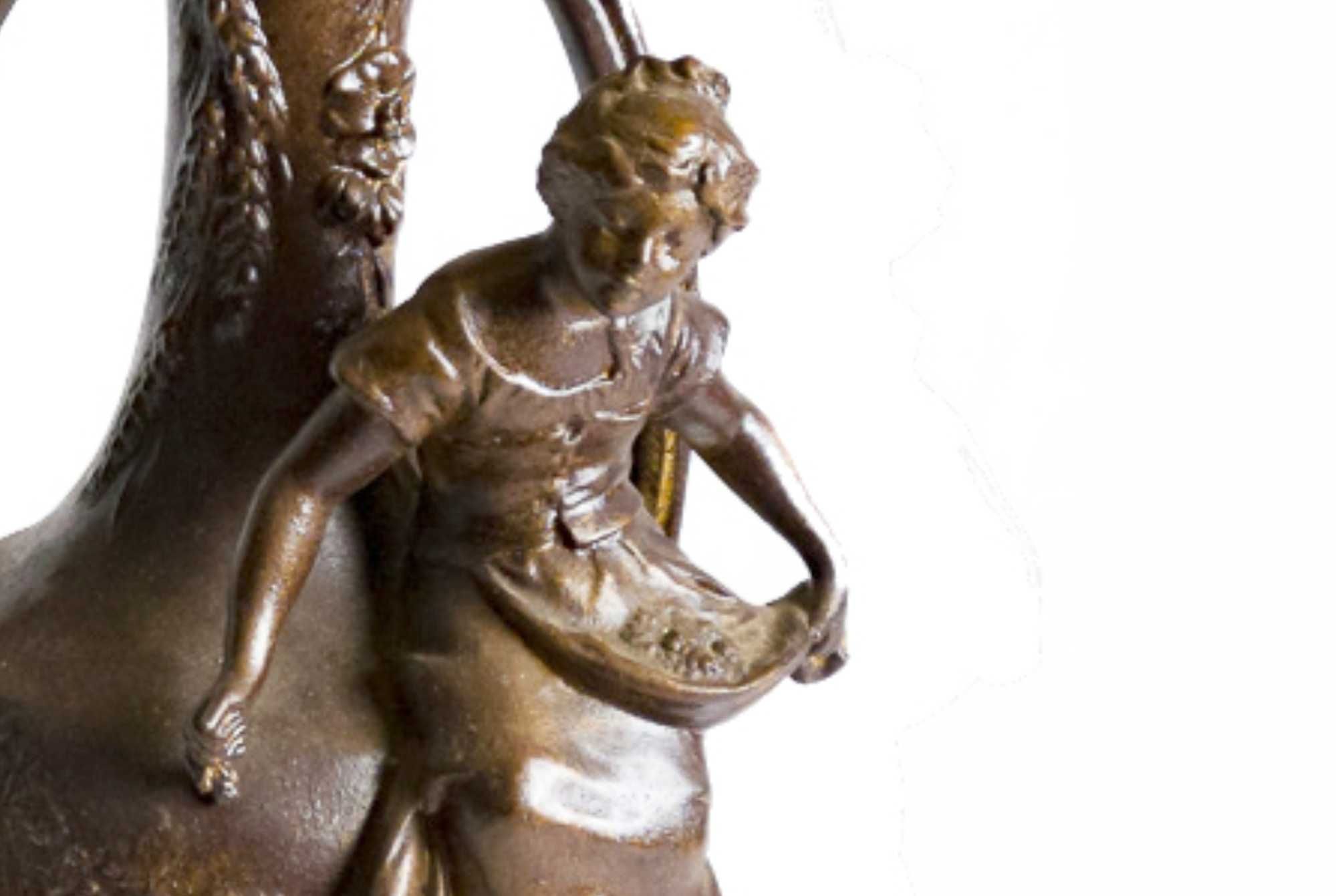 Escultura ânfora François Moreau Napoleão III | século XIX