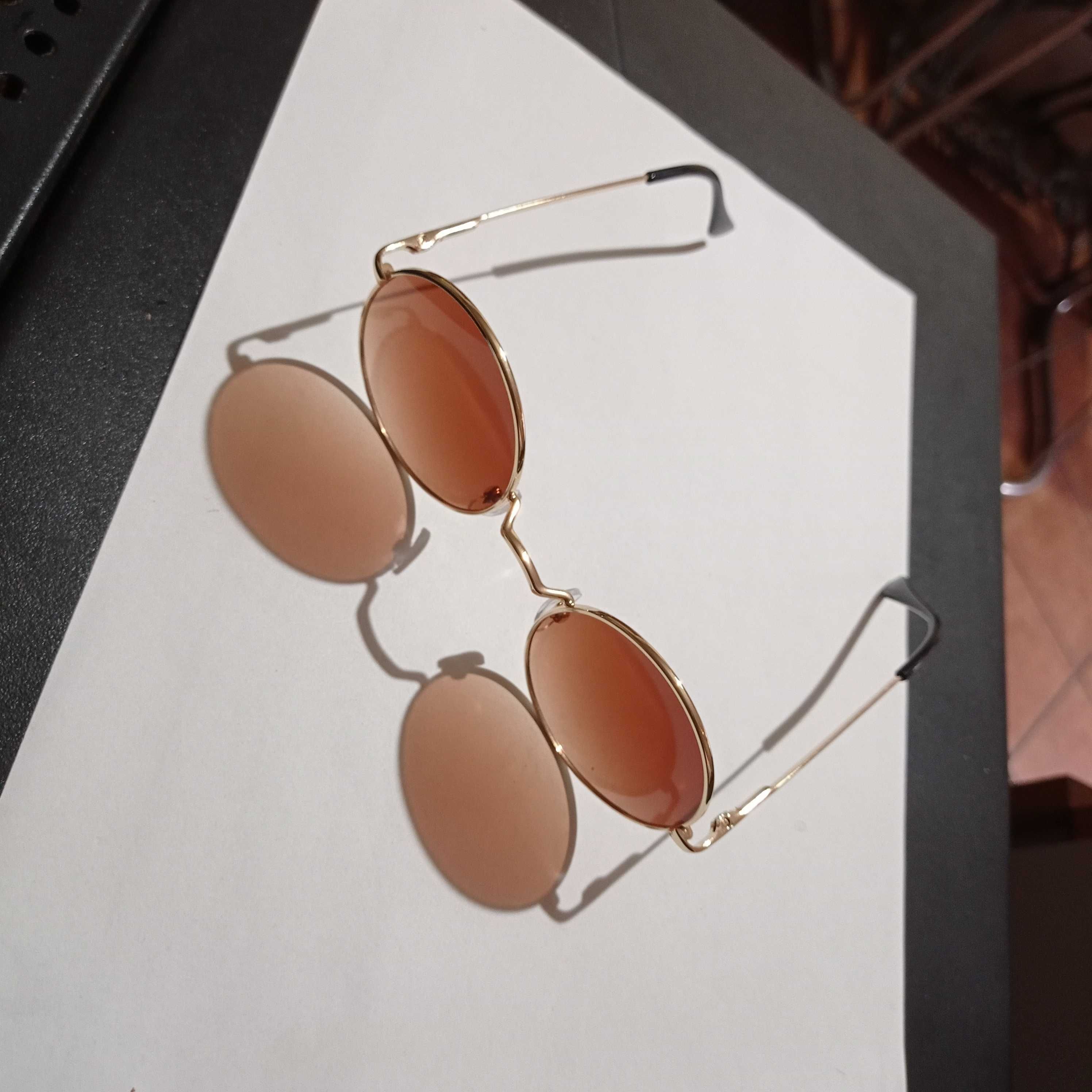 Okulary przeciw słoneczne leonki etui