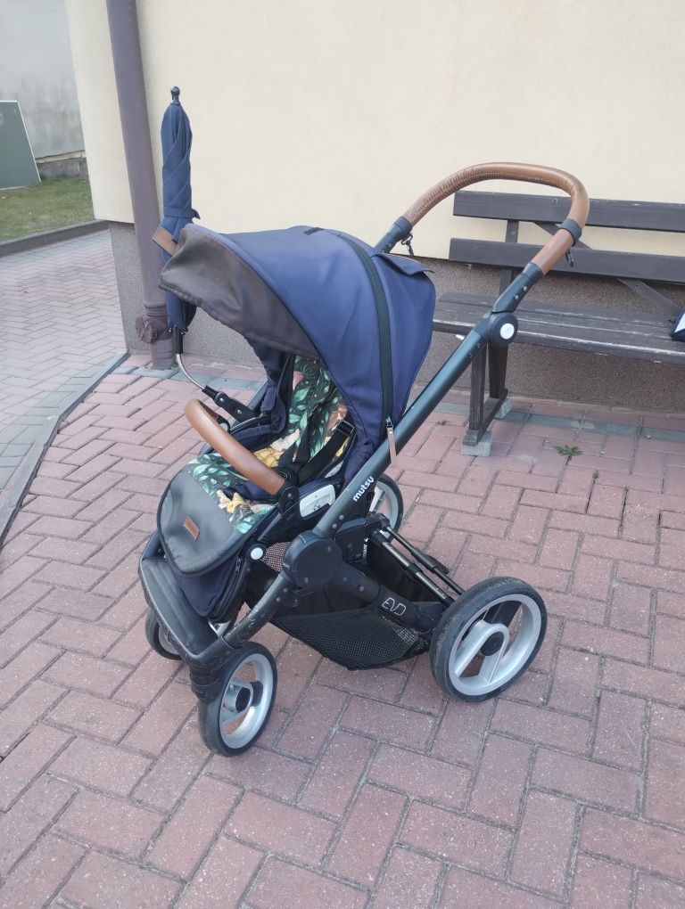 Wózek 2w1 Mutsy Evo plus akcesoria