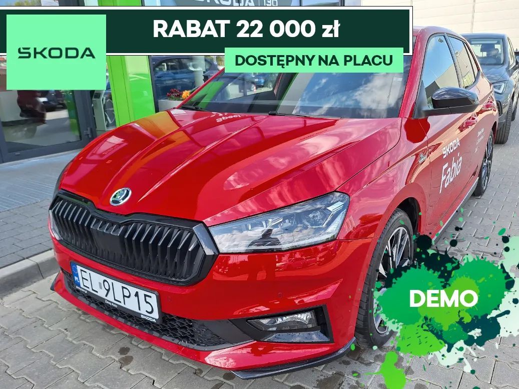 Skoda Fabia Škoda Fabia Monte Carlo 1,0 TSI 115 kM 6-biegowa manualna DEMO