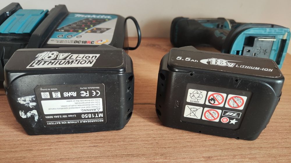 Makita DDF 482 wkrętarka akumulatory ładowarka