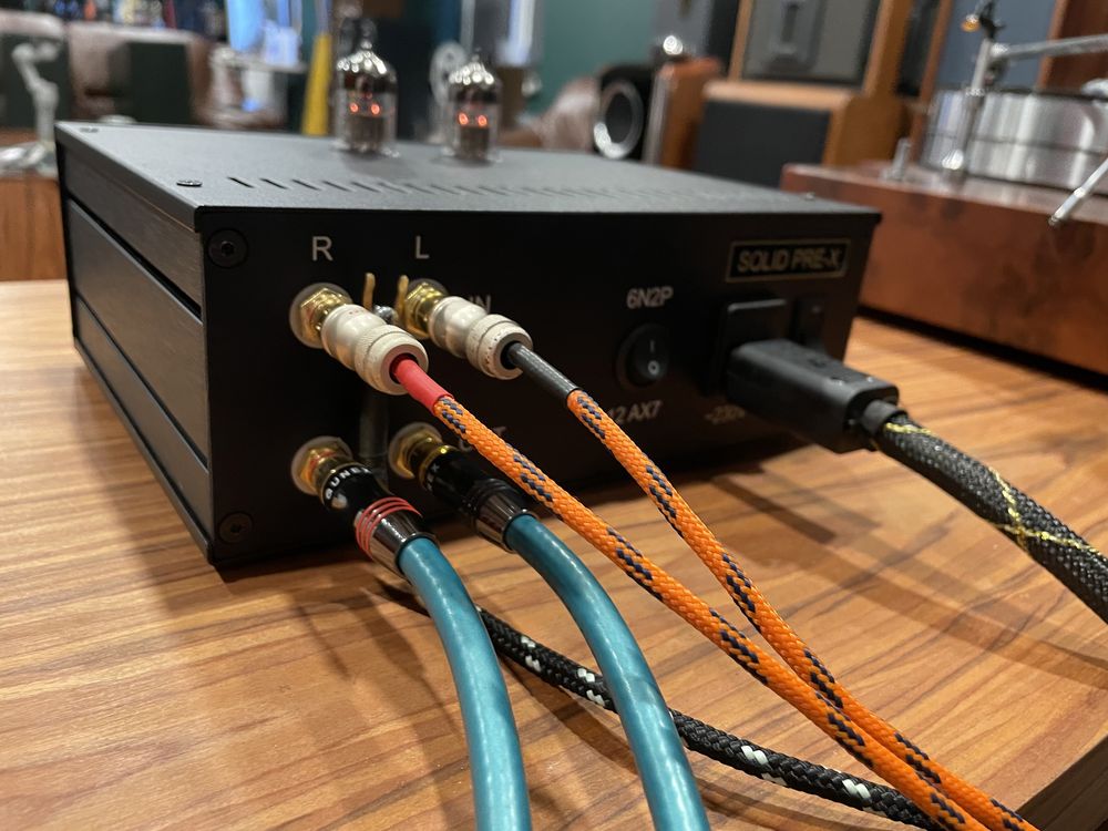 Lampowy przedwzmacniacz gramofonowy Sonar Audio Solid Pre-X