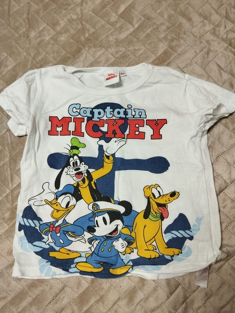 Koszulka Mickey dla chłopca rozmiar 104. Zapraszam