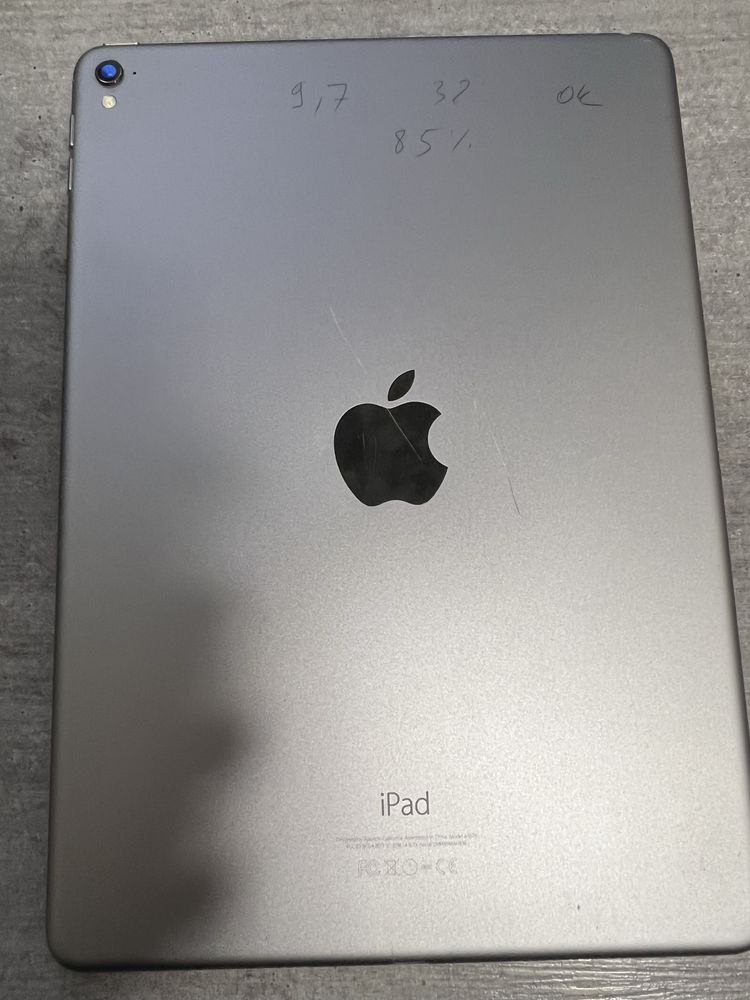 iPad Pro 9.7. 2017р. 32GB. Space Grey. Без обмежень Гарантія