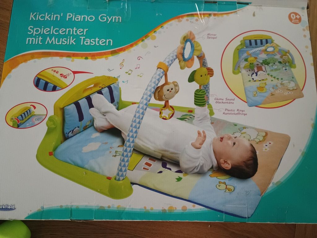 Duża mata edukacyjna, pianino