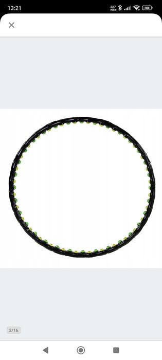 Hula hop z wypustkami