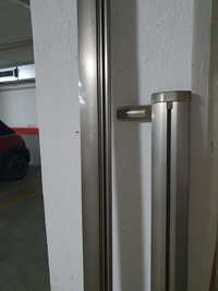 Calhas para cortinados em inox