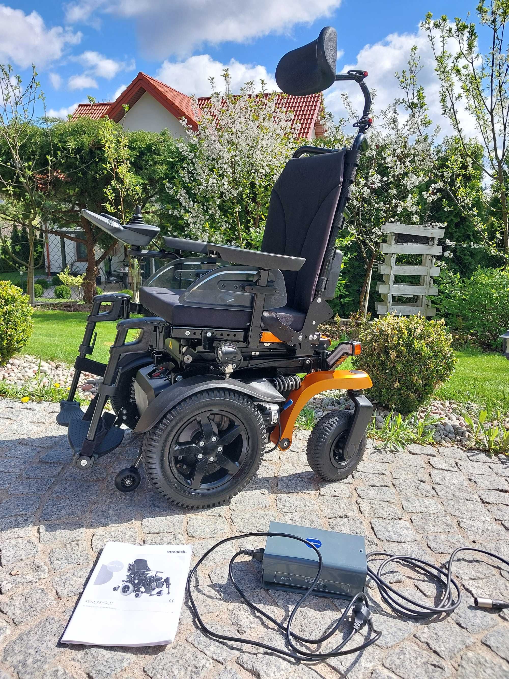 Wózek inwalidzki elektryczny Ottobock Javo B5, 2020r z windą SuperStan