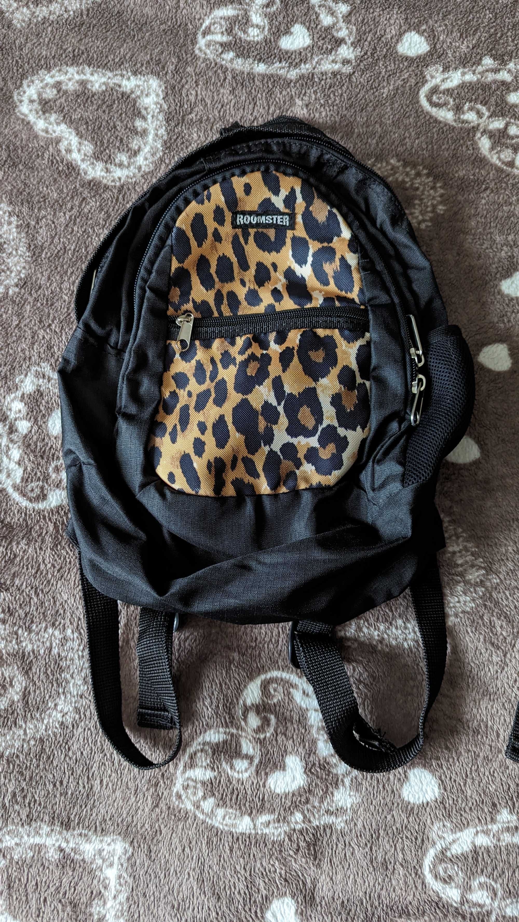 Plecak szkolny mały wzór pantera
