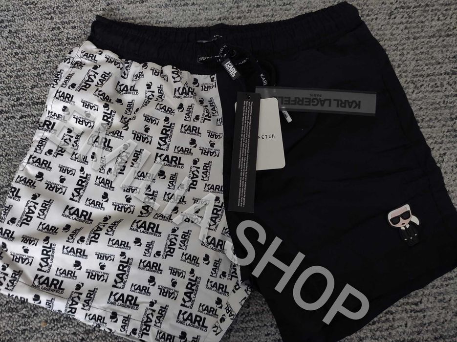 Spodenki kąpielowe kąpielówki Karl Lagerfeld m l xxl