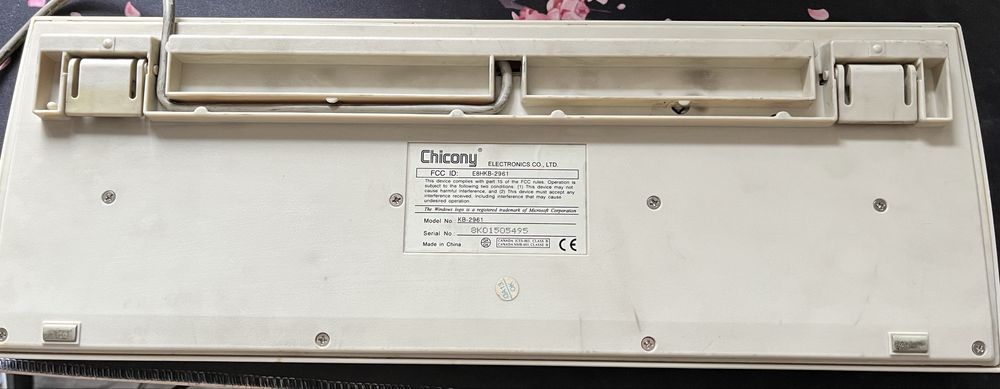 Klawiatura Chicony KB-2961 Retro DIN PS2