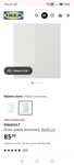 Ikea Ringhult drzwi 40x60 jasnoszary połysk