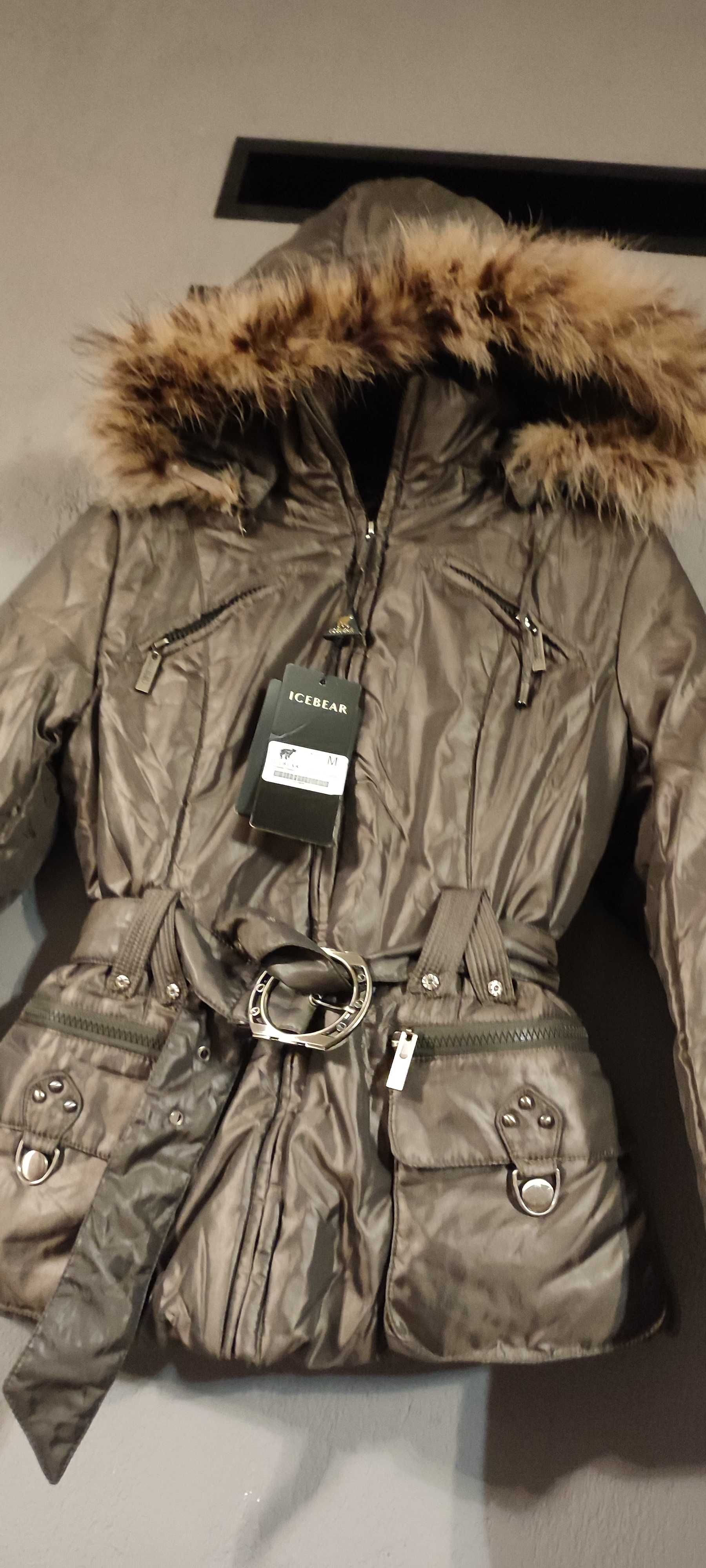 Icebear nowa kurtka zimowa krótka M 38