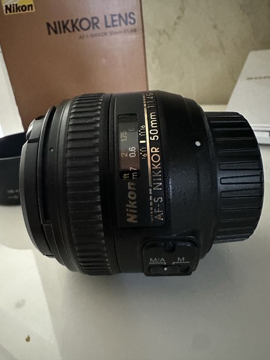 Об'єктив Nikon AF-S Nikkor 50mm f/1.4G