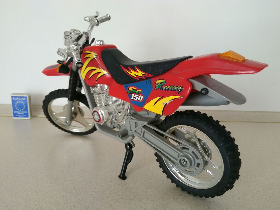 stara zabawka PRL duży motor terenowy cross 125 / 150 KTM Honda Yamaha