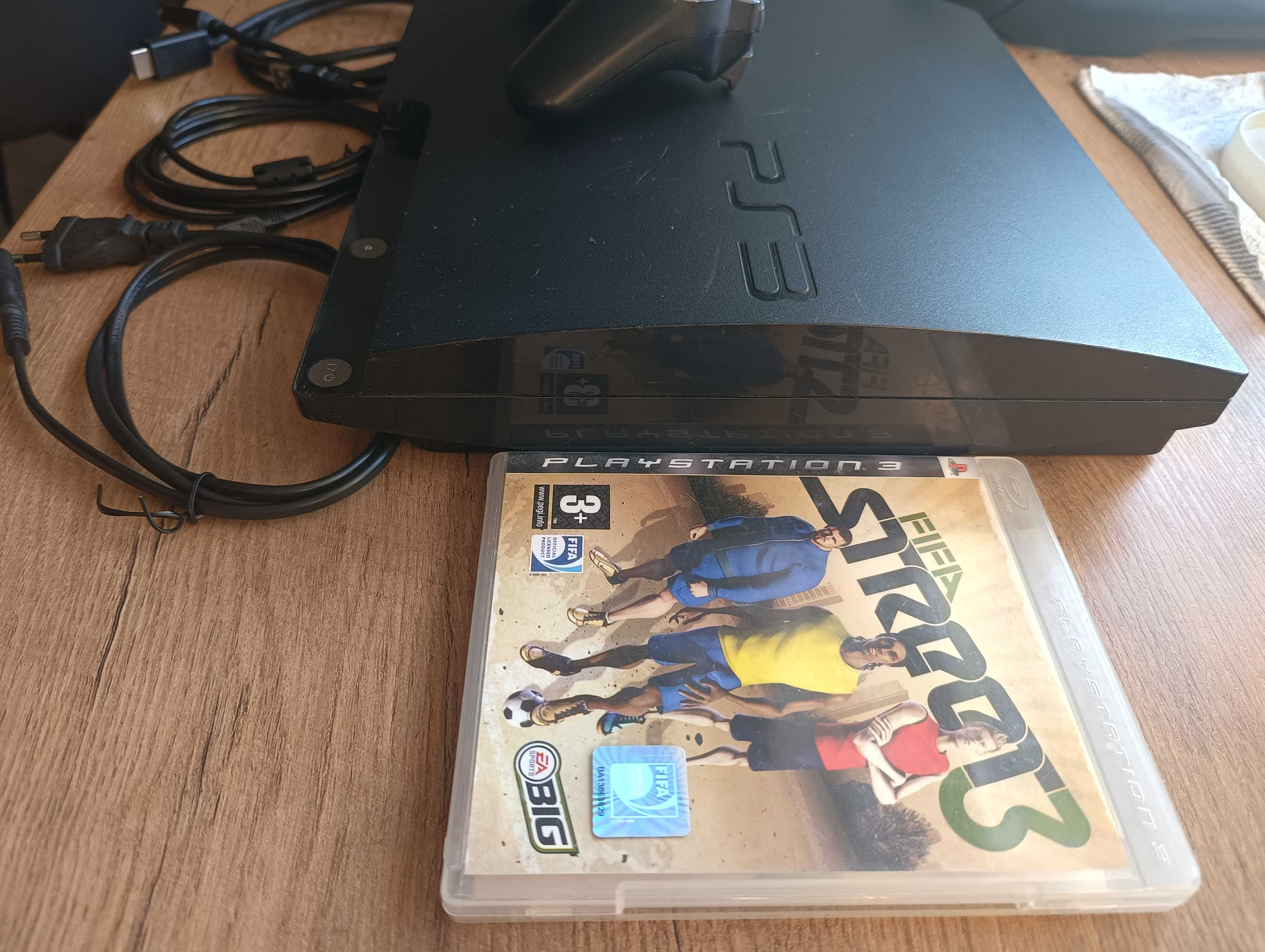 PlayStation 3 +1pad+2gry