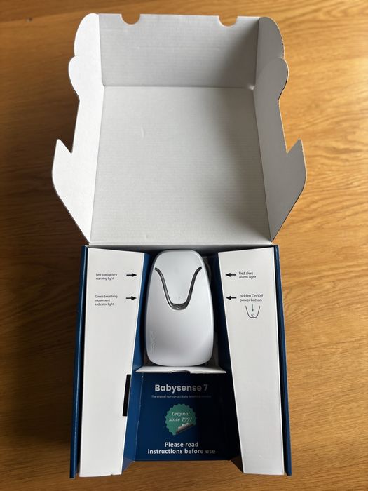 Nowy Monitor oddechu dla niemowląt Babysense 7