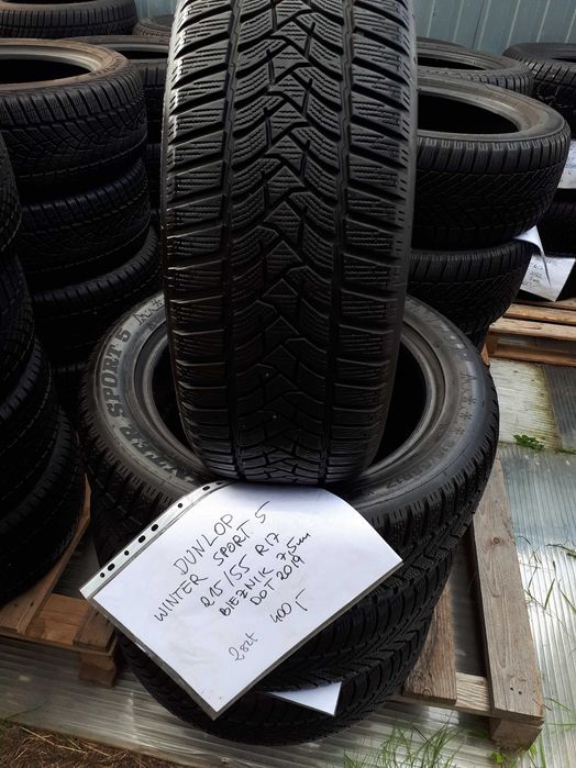 Opony używane DUNLOP WINTER SPORT 5 215/55R17