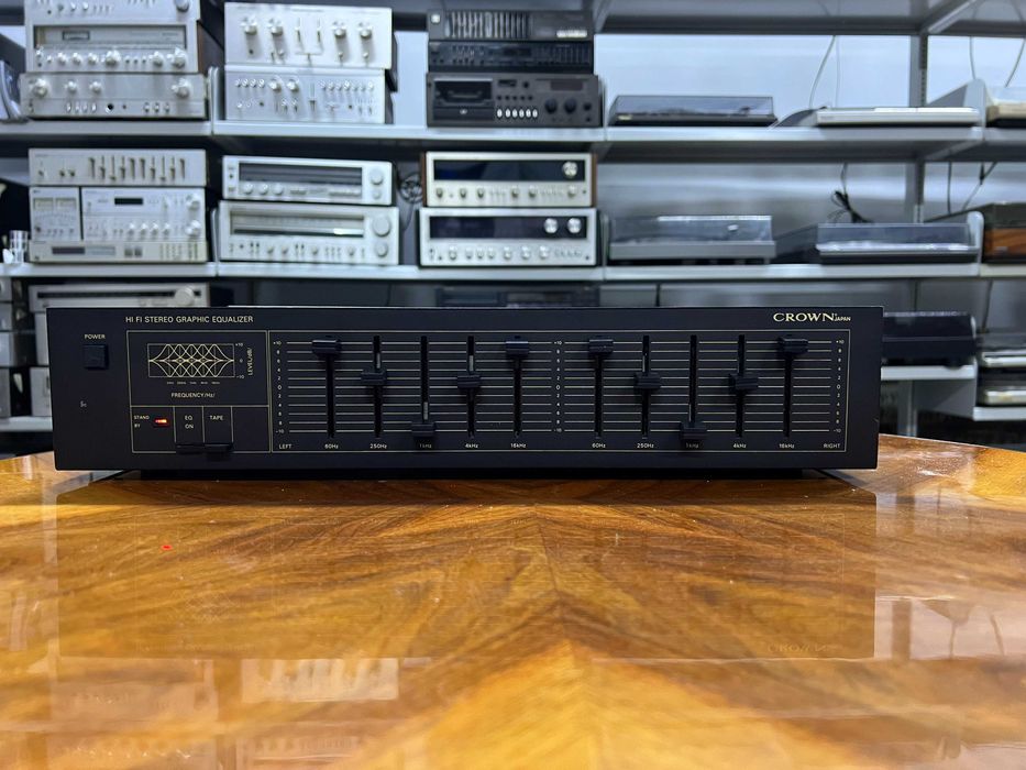 Korektor graficzny Crown Japan, Equalizer, Audio Room