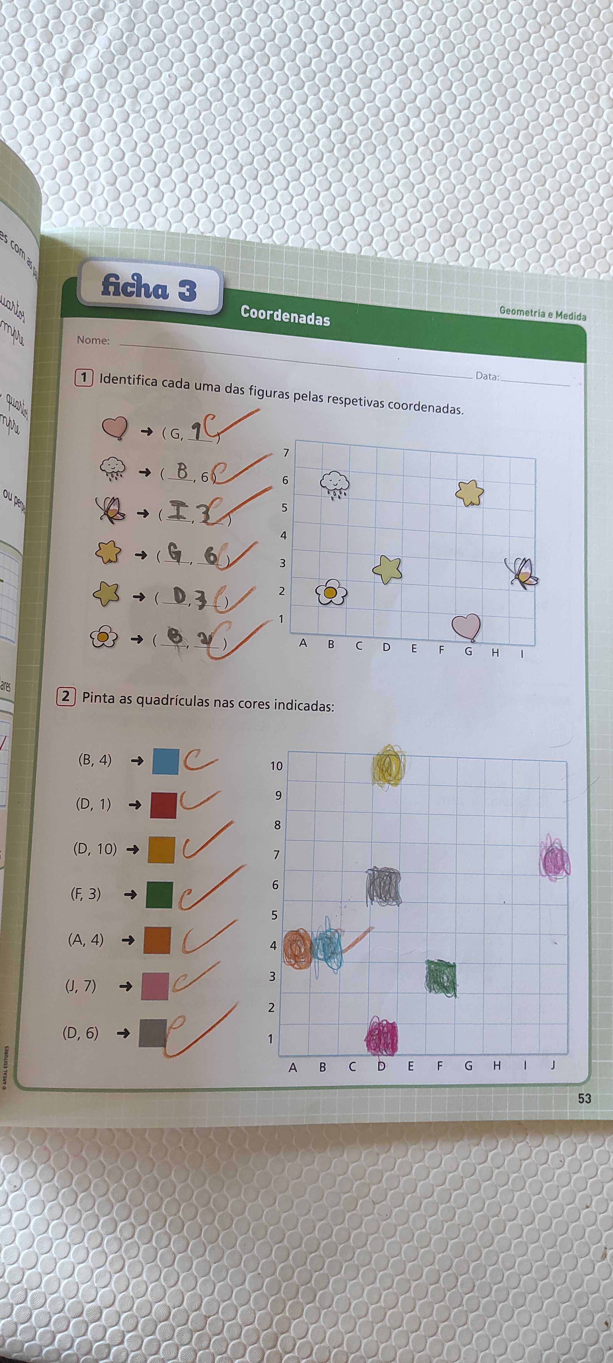 Livro Fichas Matemática 3° ano