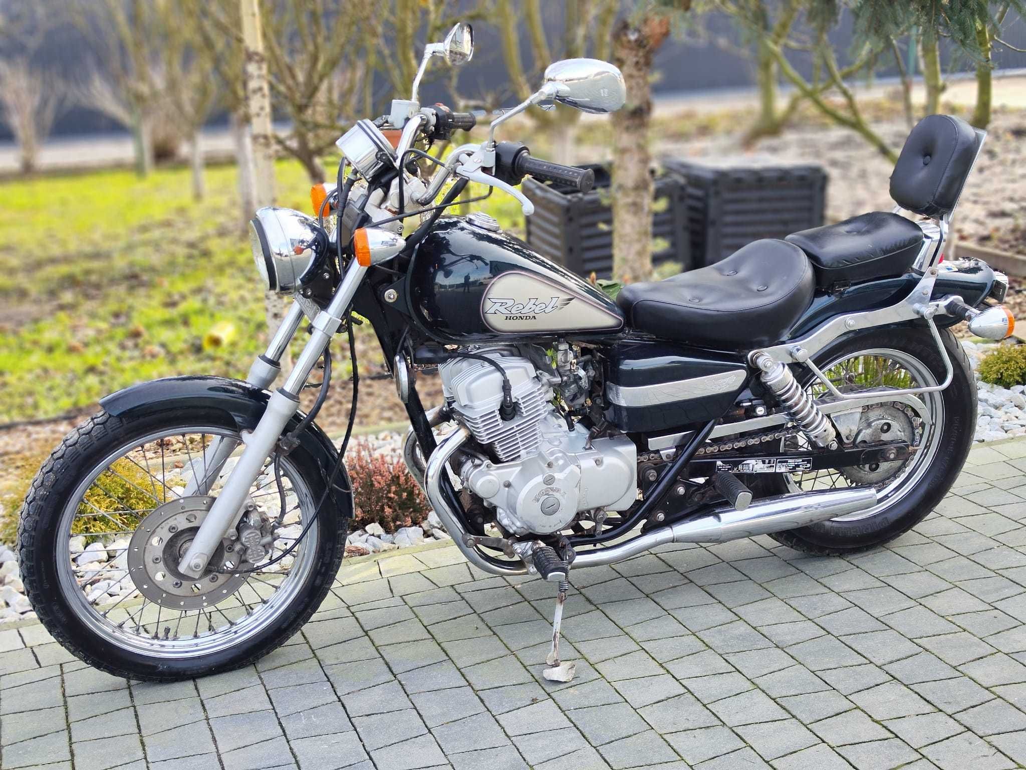 Honda Rebel 125 Ładna Oryginał Sprawna Transport KAT A1  / B