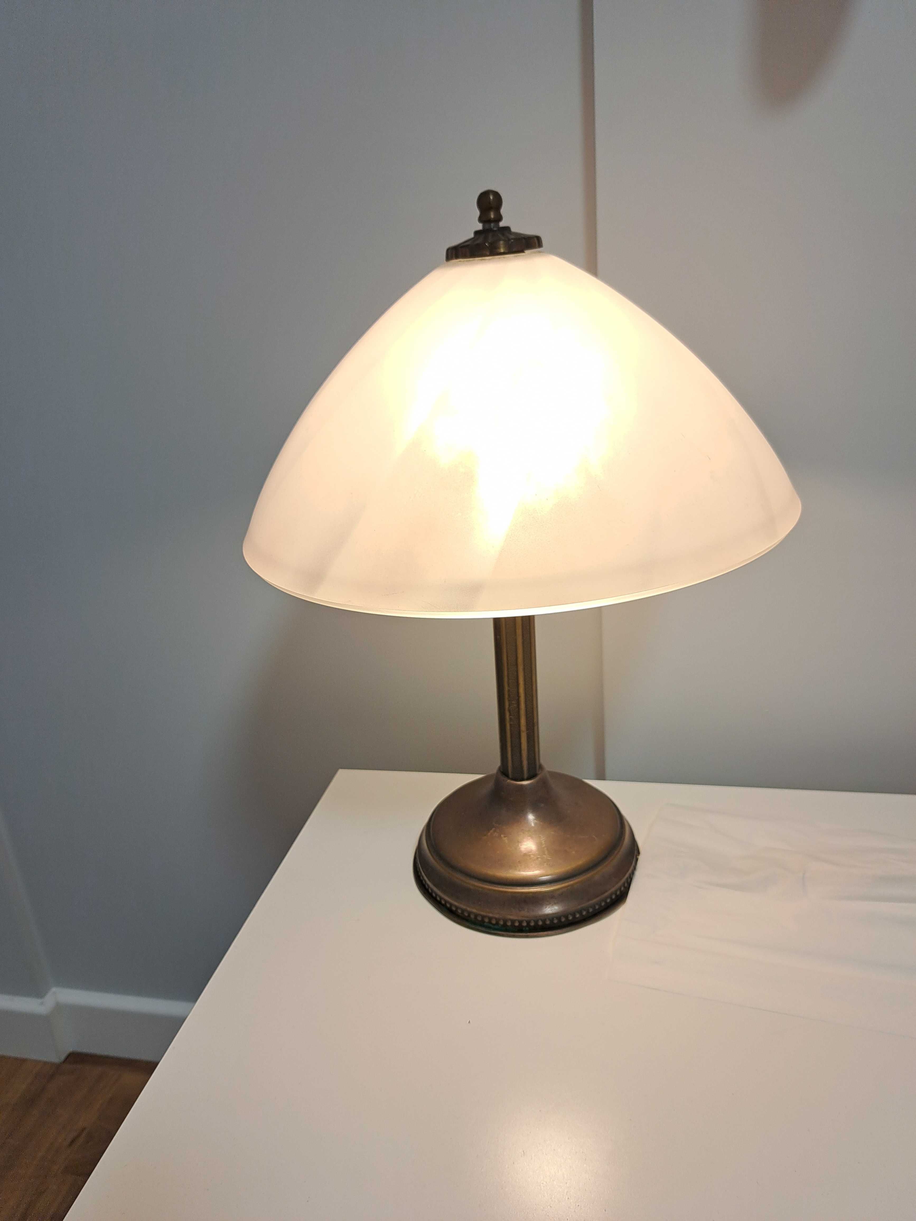 Lampka nocna Retro stare złoto