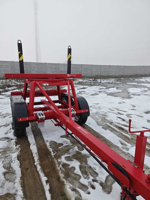 Przyczepa dłużycowa dłużyca Auwarter NL2,7T do stali drutu słupów A/13