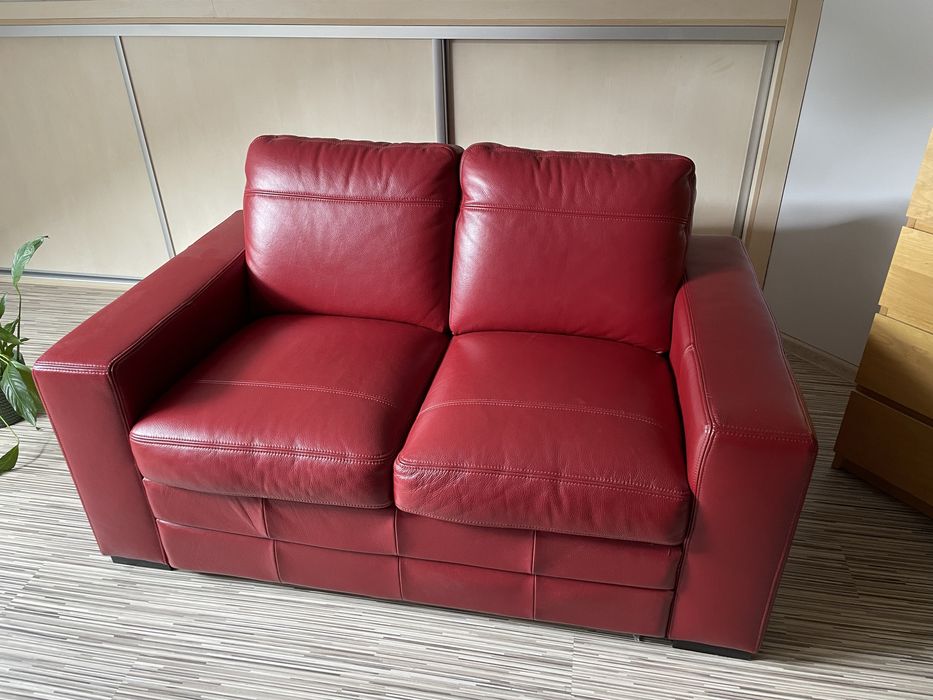 Skórzana sofa 2os ze schowkiem_do negocjacji