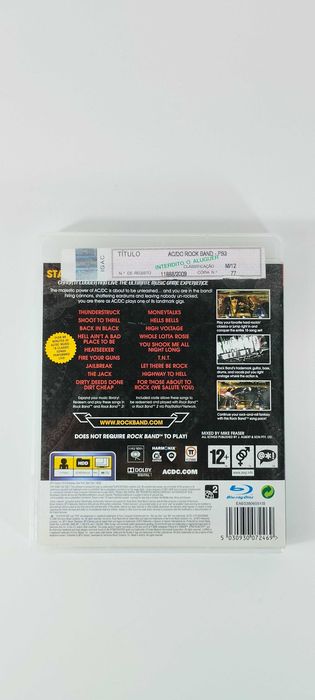 Rock Band - AC DC Live - Playstation 3 PS3