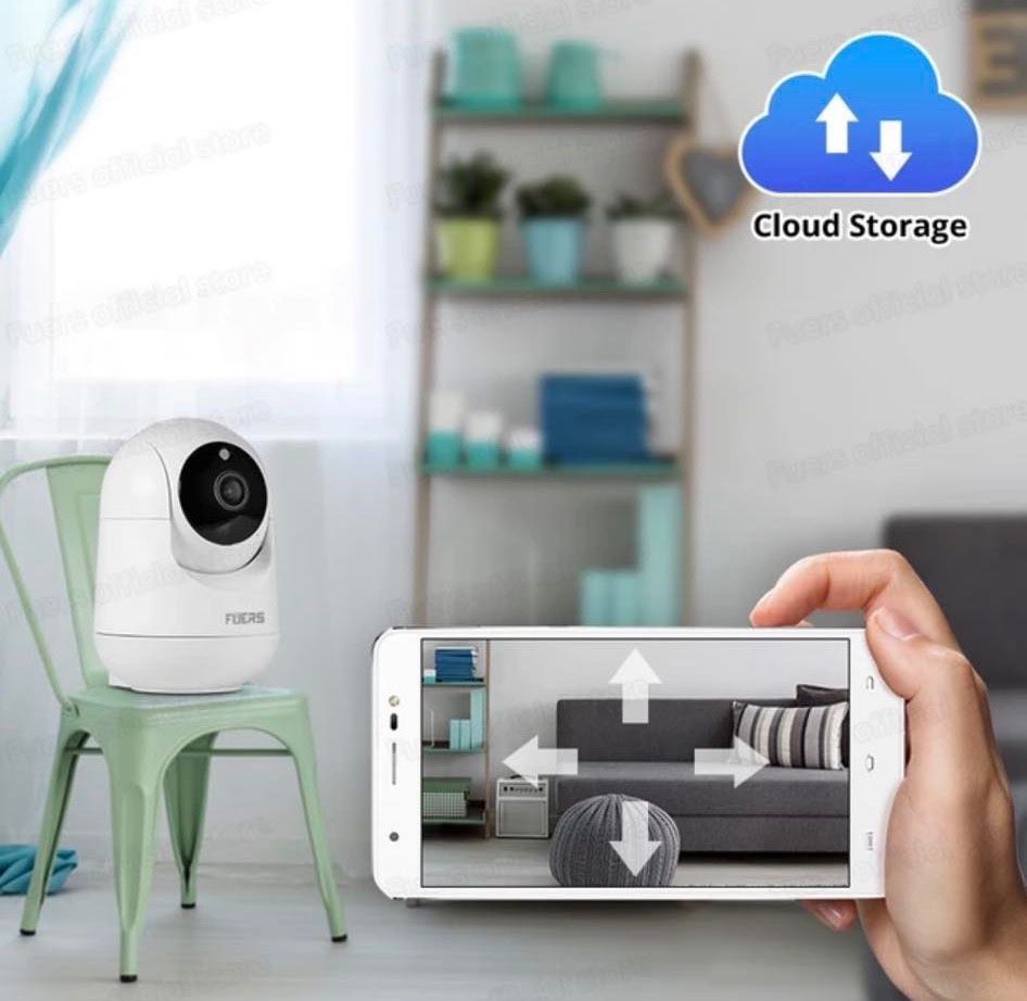 Fuers 3MP kamera IP Tuya Smart bezprzewodowa