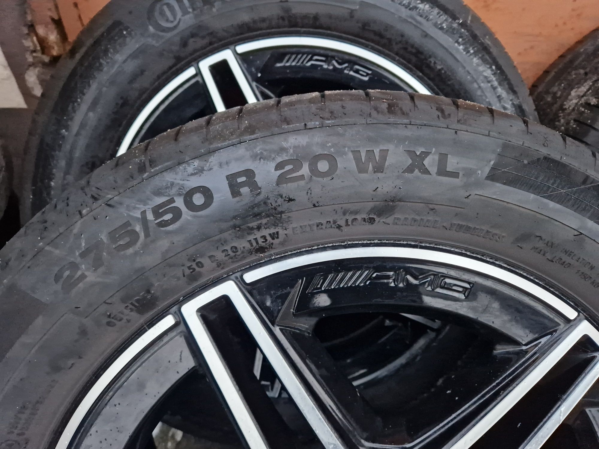 Oryginalne Koła Mercedes-Benz GLE AMG W167 275/50R20 Continental 22r.