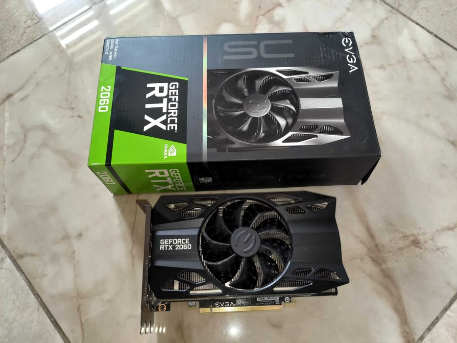 Karta graficzna EVGA NVIDIA RTX 2060 SC 6GB DDR6 JAK NOWA
