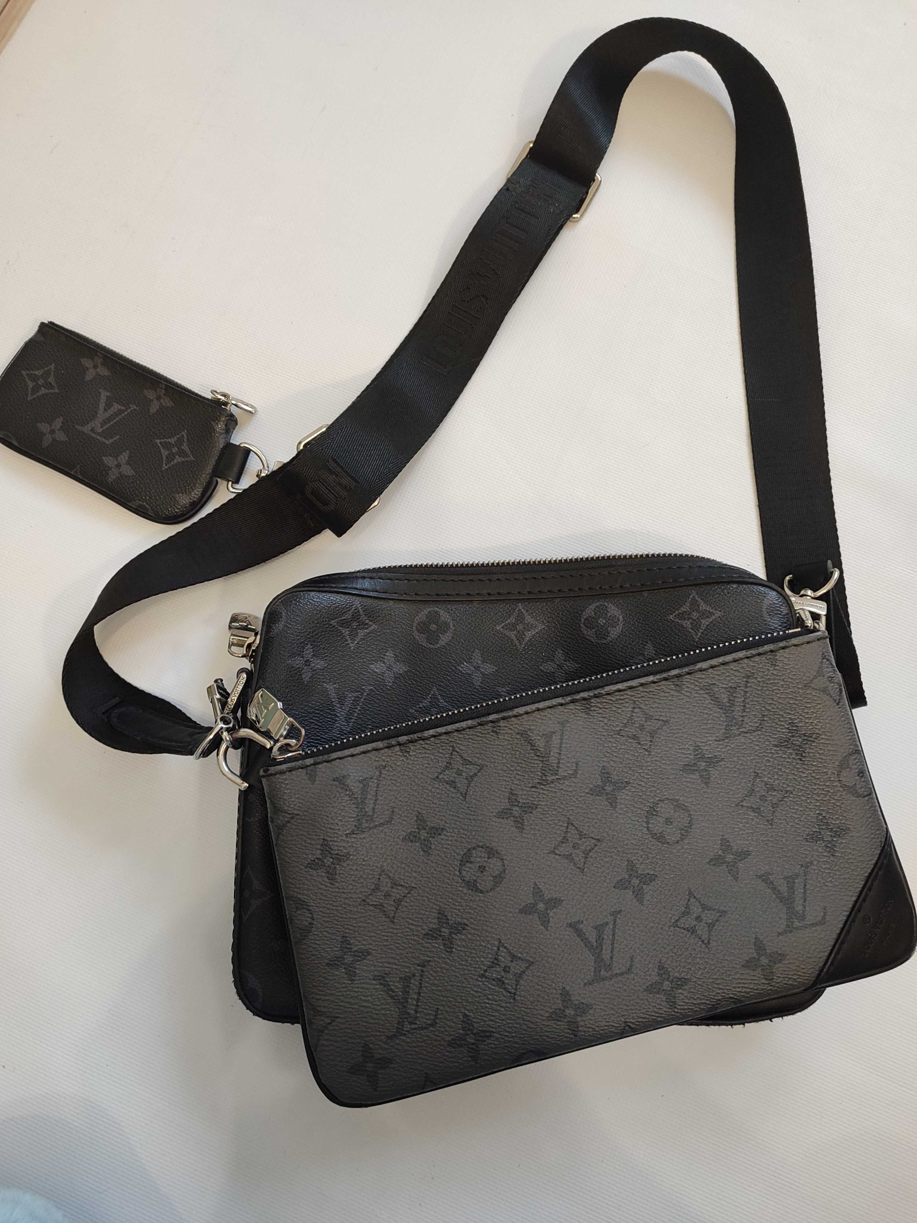 Сумка Louis Vuitton Trio Messenger Monogram Eclipse