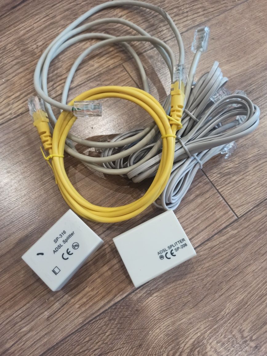 Adsl splitter sp 206 sp316 с проводами