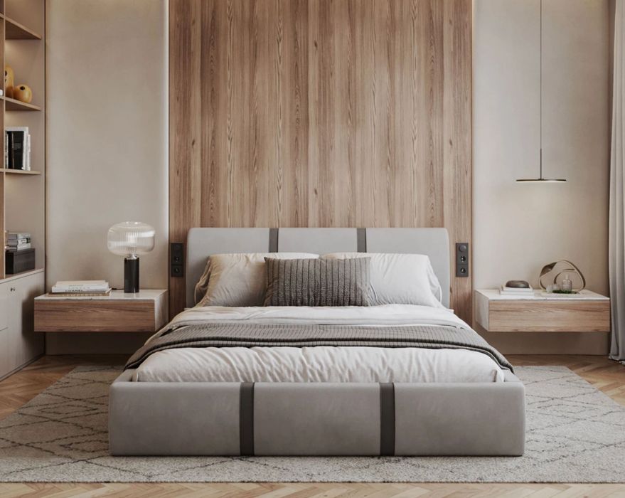 Łóżko Tapicerowane 90 120, 140, 160 180 Stelaż + Skrzynia Dużo Kolorów