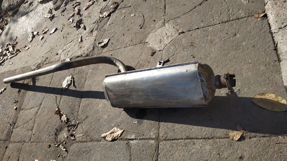 Выхлопная, резонатор, штаны москвич 2140