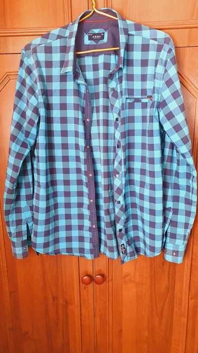 Сильна Чоловіча Сорочка в клітинка Arma Shirts Figo XXL