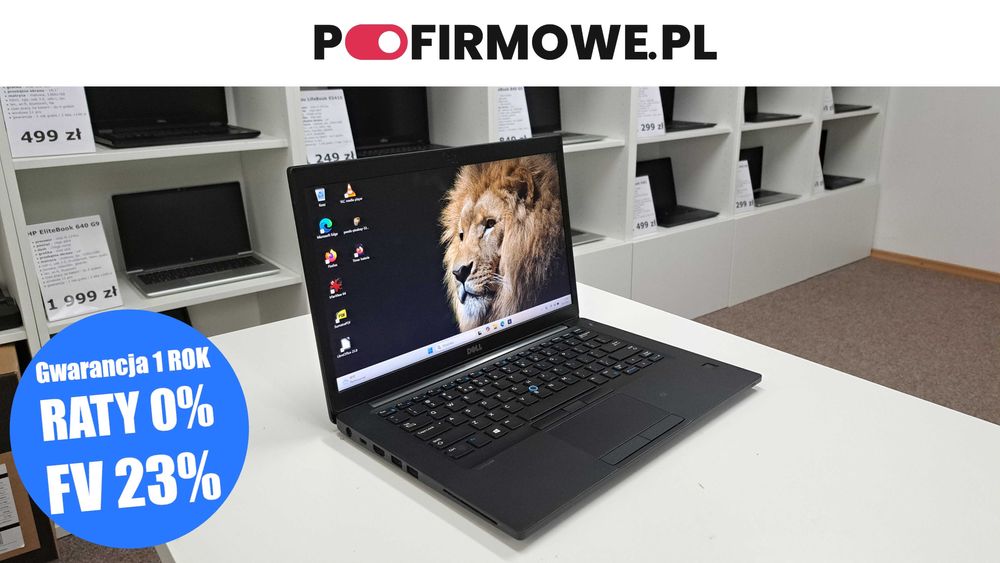 Biznesowy Dell Latitude 7480 14" i5 16GB 256SSD IPS FHD LTE Klasa A